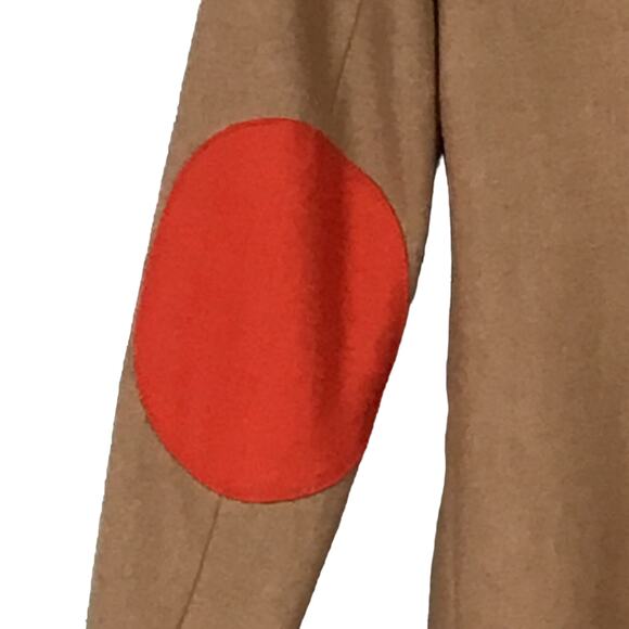 41 Hawthorne Stitch Fix Alesund Tweed Blazer Elbow Patch XS Camel Tan NWT NEW - Picture 8 of 12